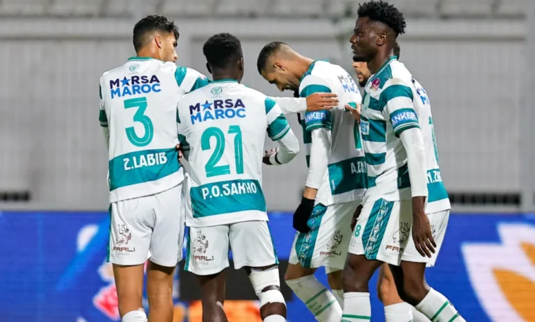 مواعيد مباريات الرجاء في الدوري المغربي 2025-2026